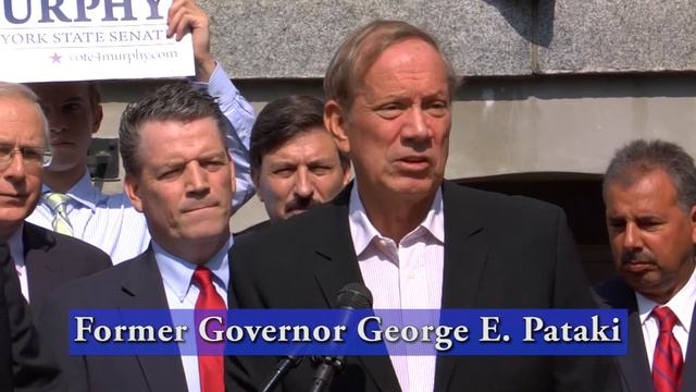 Governor George Pataki Endorses Terrence Murphy For Senate