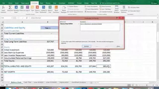 Excel Module 9 Part 7 Auditing your Workbook - 640x480 resolution смотреть онлайн