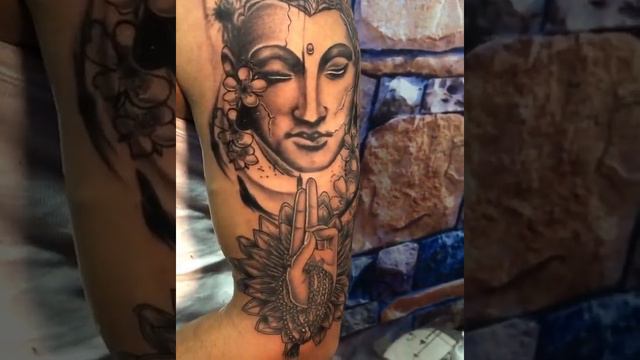 The rock tattoo inkZone #Lord of Buddha tattoo #Lord of Buddha #inkaddict #8557055057 # смотреть онлайн