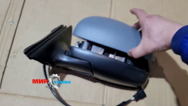 Skoda Fabia 2 зеркало заднего вида боковое электро Шкода Фабиа Фабия МирКузова смотреть онлайн