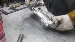 сварка теплообменника GM Opel