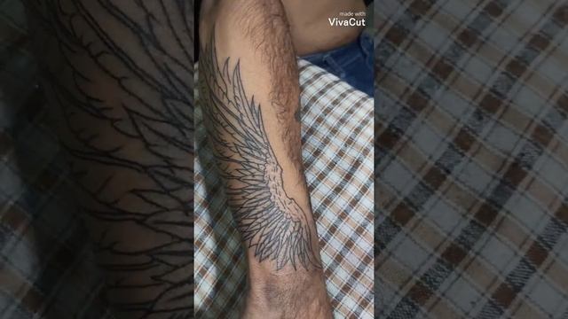 wings tattoo by skin canvas tattoo studio смотреть онлайн