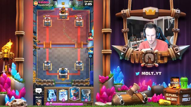 GEM THE Royal GHOST!? What is INSIDE!? (Molt Clash Royale) смотреть онлайн