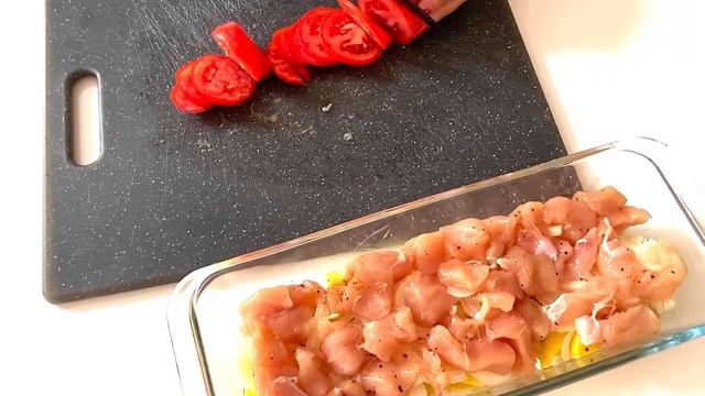 ЗАПЕКАНКА из КУРИНОЙ ГРУДКИ — ОЧЕНЬ НЕЖНАЯ, просто ТАЕТ во РТУ смотреть онлайн