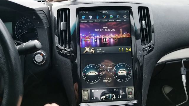 ZWNAV Android 8.1 Touchscreen 13 6" install in 2010 Infiniti G37X Part II смотреть онлайн