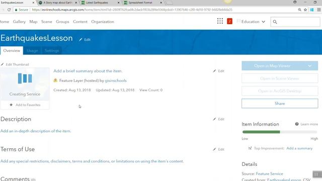 How to add a CSV file with Coordinates into ArcGIS Online смотреть онлайн