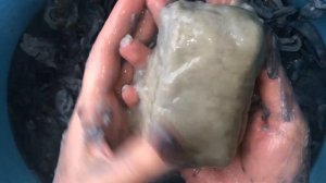 ??? ТАЗ ЧЁРНОГО РАЗМОКШЕГО МЫЛА  РАЗНЫХ ФИРМ/ АСМР/ SOAKED BLACK SOAP/ ASMR ???