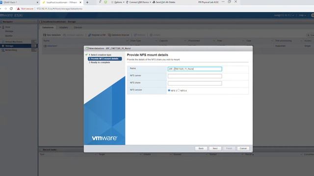 How to Create Datastore on ESXi Server смотреть онлайн