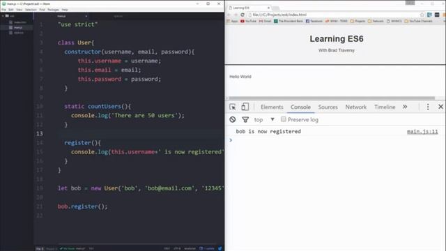 java script class|es6 classes|part4 смотреть онлайн