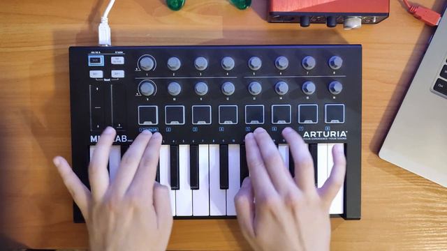 Blinding Lights | Livelooping Cover | Arturia Minilab Mk2