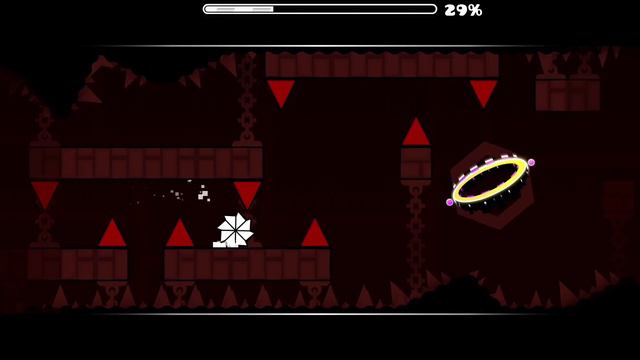 The Caverns Прохождения Geometry Dash (hard demon) by Pasiblitz смотреть онлайн