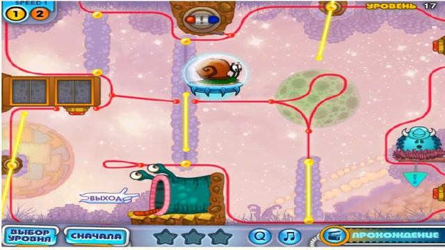 УЛИТКА БОБ в Космосе мультик игра SNAIL BOB #2 смотреть онлайн
