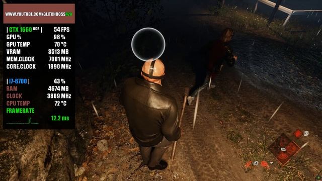 Friday the 13th: The Game | GTX 1660 Super 6GB + i7-6700 + 16GB RAM смотреть онлайн