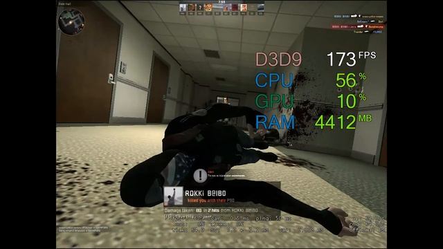 GeForce GTX 1050 ti -- AMD Ryzen 3 1300X -- CSGO FPS Test Office 1024X768 смотреть онлайн