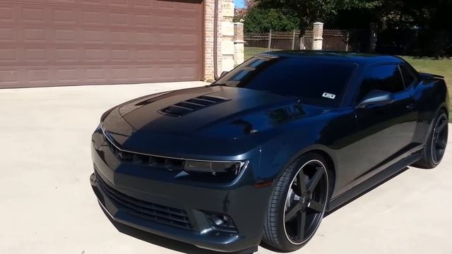 Custom 2014 Chevy Camaro SS - Lowered - 22" Concaves - Custom Magnaflow Exhaust смотреть онлайн