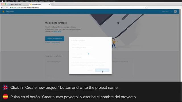 Firebase Push Notifications | Send Push Notification to Android, Chrome, Firefox and Opera смотреть онлайн
