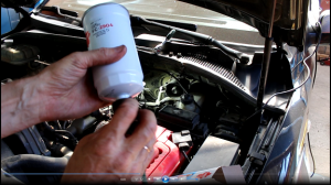 Замена топливного фильтра на Киа Соренто 2005  Kia Sorento 2,5