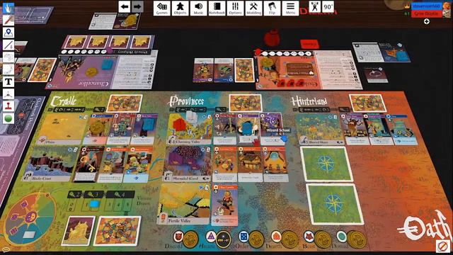 OATH | TABLETOP SIMULATOR | GAME #3 | CALL TO ORDER смотреть онлайн