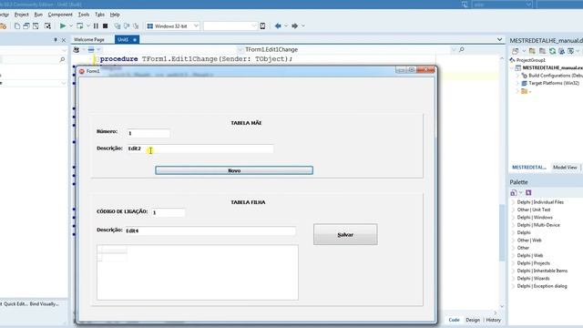 MESTRE DETALHE MANUAL - FIREDAC - DELPHI 10.3 смотреть онлайн