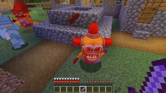 Chose The Right way in Monster Head in Minecraft gameplay scooby craft huggy wuggy смотреть онлайн