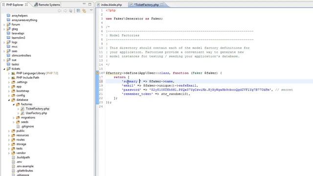 Build A Ticket Management System In Laravel: Generating Test Data (4/16) смотреть онлайн
