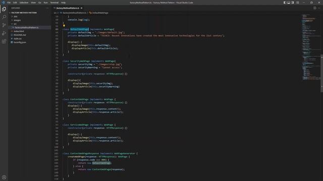 Typescript & Design Patterns | Factory Method Pattern - 4 смотреть онлайн