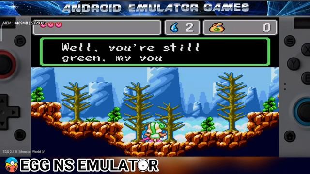 Monster World IV EGG NS 2.1.8 Game test with settings смотреть онлайн