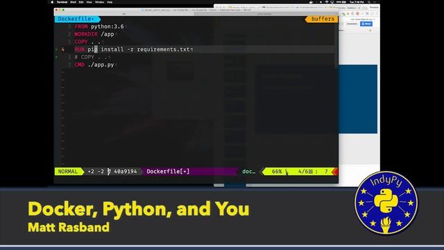 "Docker, Python, and You" by Matt Rasband смотреть онлайн