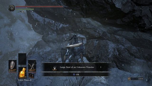 Dark Souls lll Ashes of Ariandel - Snowfield: Large Titanite, Tree Women, Red Eye Millwood Knight смотреть онлайн