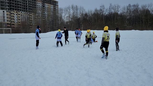 Ярославский Флагман на Турнире по снежному регби Ветер северный г Владимир 23 02 2024 г ч1 смотреть онлайн