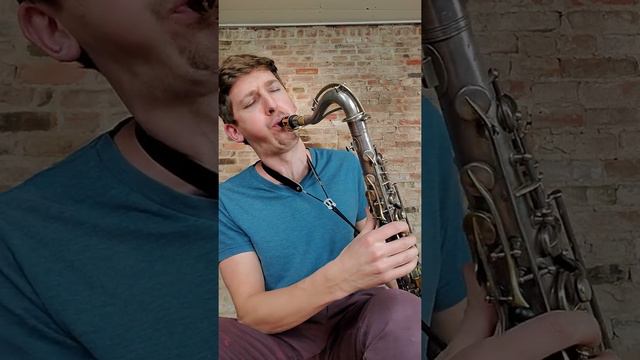 John Leadbetter Conn New Wonder II Tenor saxophone silver plate play test (Holiday edition ♥) смотреть онлайн