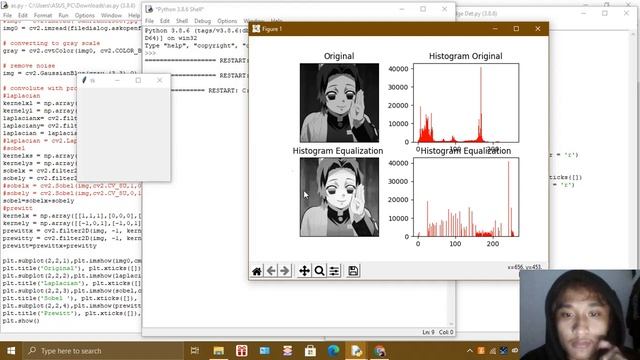Edge Detection and Histogram Equalization OpenCV Python (ID) смотреть онлайн