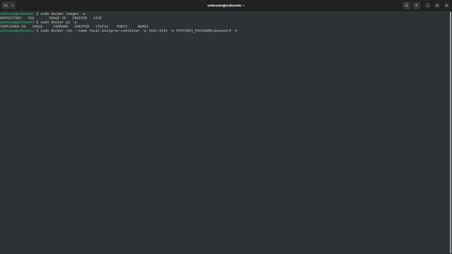 Local PostgreSQL docker setup смотреть онлайн