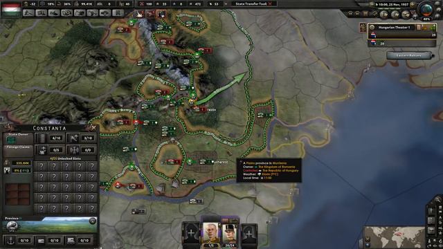 HOI4 Fuhrerreich: Hungary 3 (Carpathian Crossing) смотреть онлайн