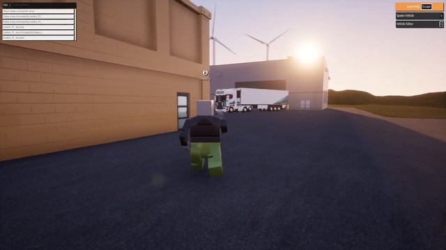 Реальная жизнь в Brick Rigs. Стали дальнобойщиками смотреть онлайн