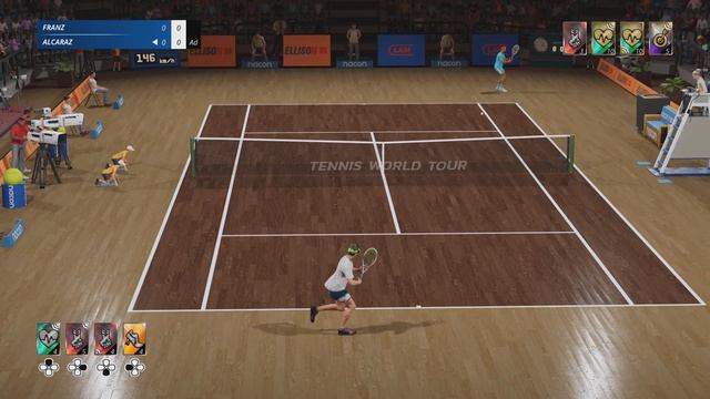 Nice ? MATCH POINT ? -Tennis World Tour 2- смотреть онлайн