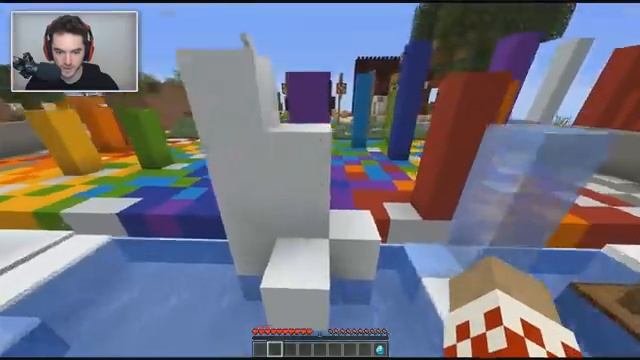 Minecraft Parkour Stripes смотреть онлайн