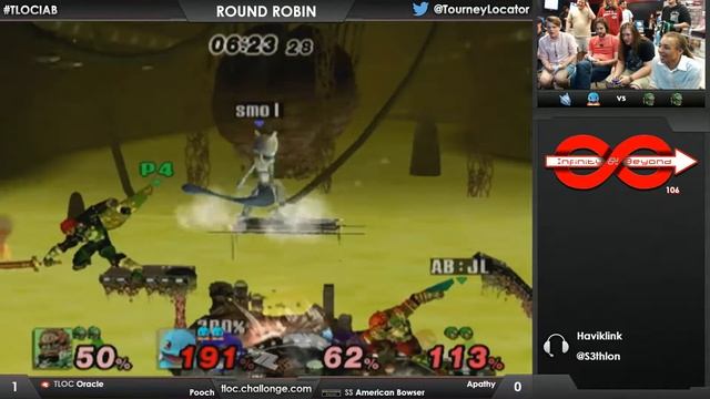 IaB! 106 - Oracle + Pooch vs American Bowser + Apathy - Round Robin PM смотреть онлайн