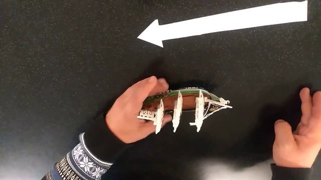 Парусный корабль. Съёмка с якоря смотреть онлайн