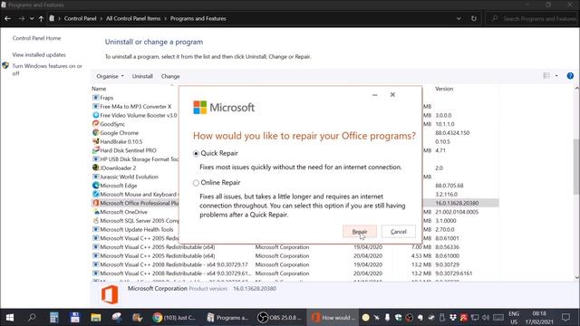 How to fix Microsoft Office error Something went wrong Error Code: 30088-29 смотреть онлайн