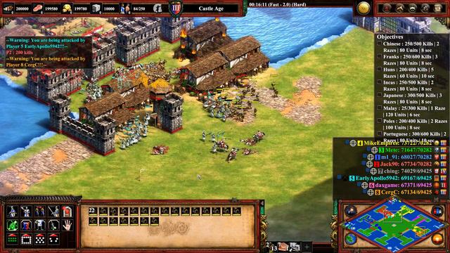 Samurai, Unique Unit Hunter - CBA (Castle Blood Automatic) #006 | AoE II: DE смотреть онлайн