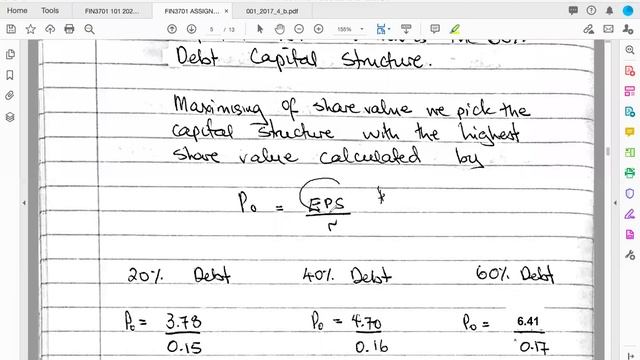 FIN3701 Assignment 02 2020 Semester 2 Explanation смотреть онлайн
