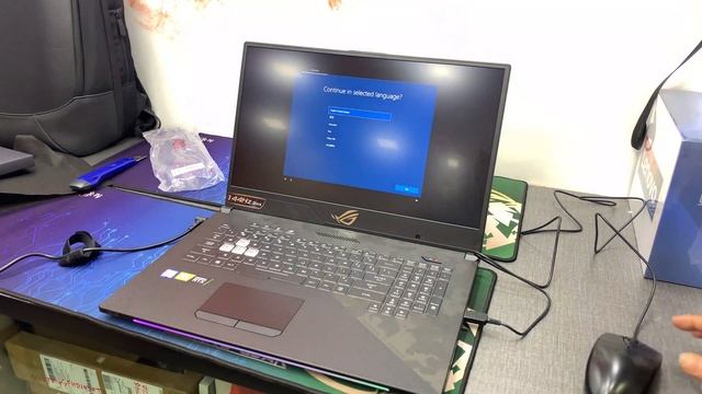 Asus Gl704 Scar 2 RTX 2060 Gaming Laptop Unboxing and Diassemble-Computer Mania BD смотреть онлайн