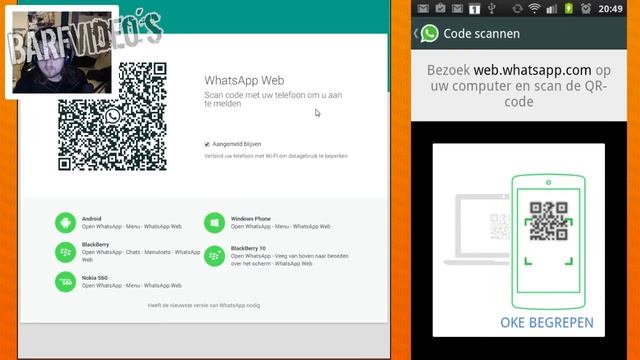 Official WhatsApp on your PC - WhatsApp Web Installation смотреть онлайн