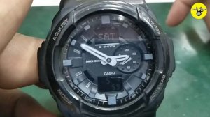 How to set time G-Shock GA-150