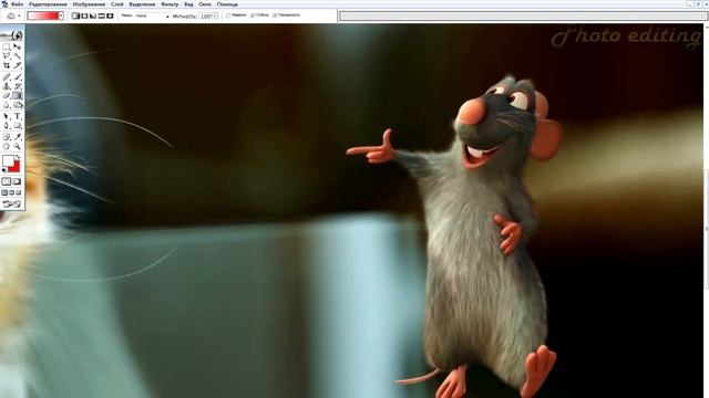 Кошка и мышка / cat and mouse / photoshop work / работа в фотошопе / Tom and Jerry смотреть онлайн