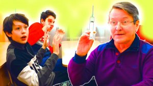 Укол очень помог больному школьнику.