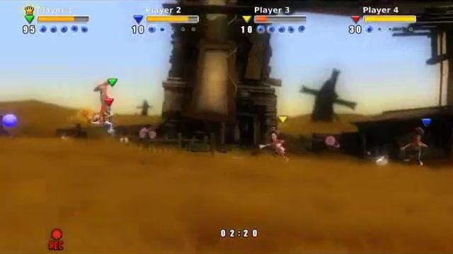 Rag Doll Kung Fu, Dodgeball Mode смотреть онлайн