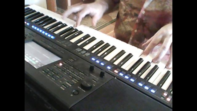 Зеленоглазое такси(в стиле регги) Yamaha psr sx700 смотреть онлайн
