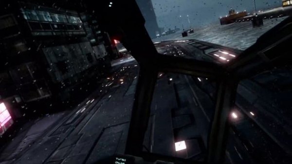 AIRCAR VR - Flying Around Delivering Things in a Cyberpunk City - Lounging w/ Larry